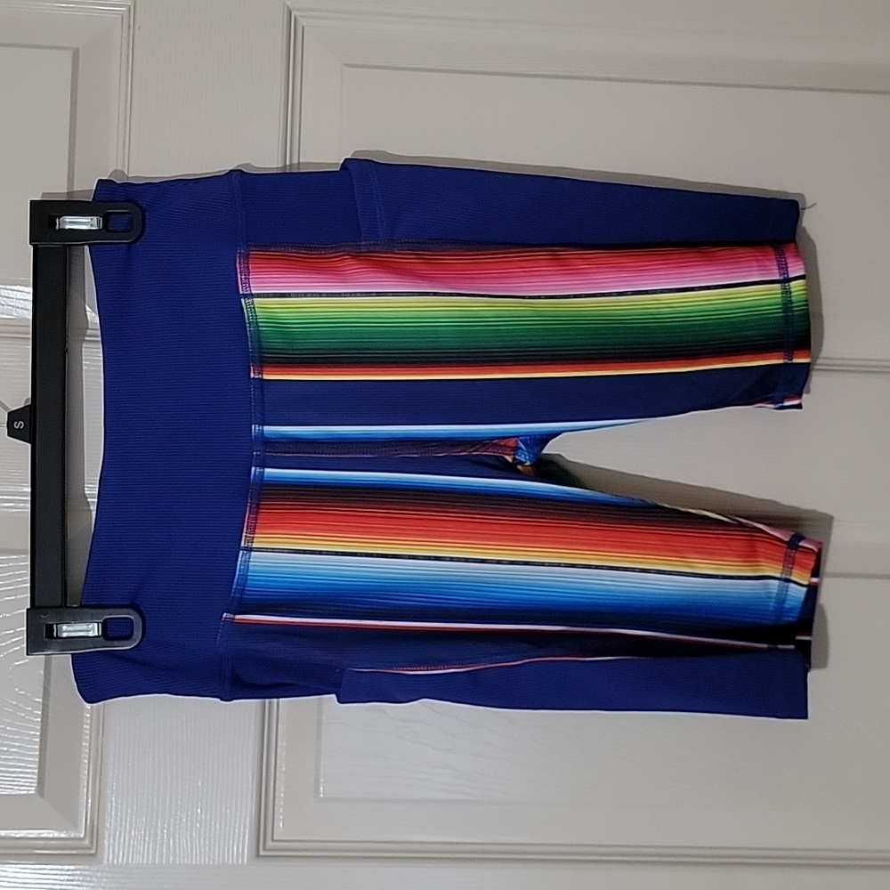 Serape Yoga/Bike Shorts